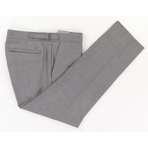 G/FORE Pants Mens 32x27 Gray Golf Slim Tapered Side Adjusters Waist Zip Pocket